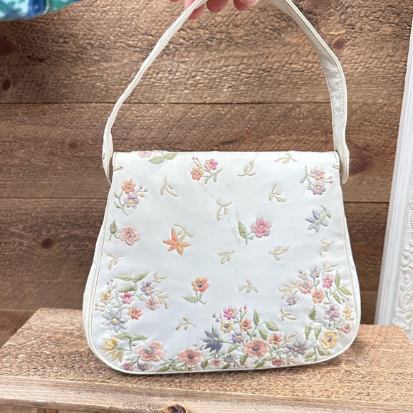 Vintage Original Marheta Rio de Janeiro Embroidered Handbag | Made in Brazil - Picture 4 of 7